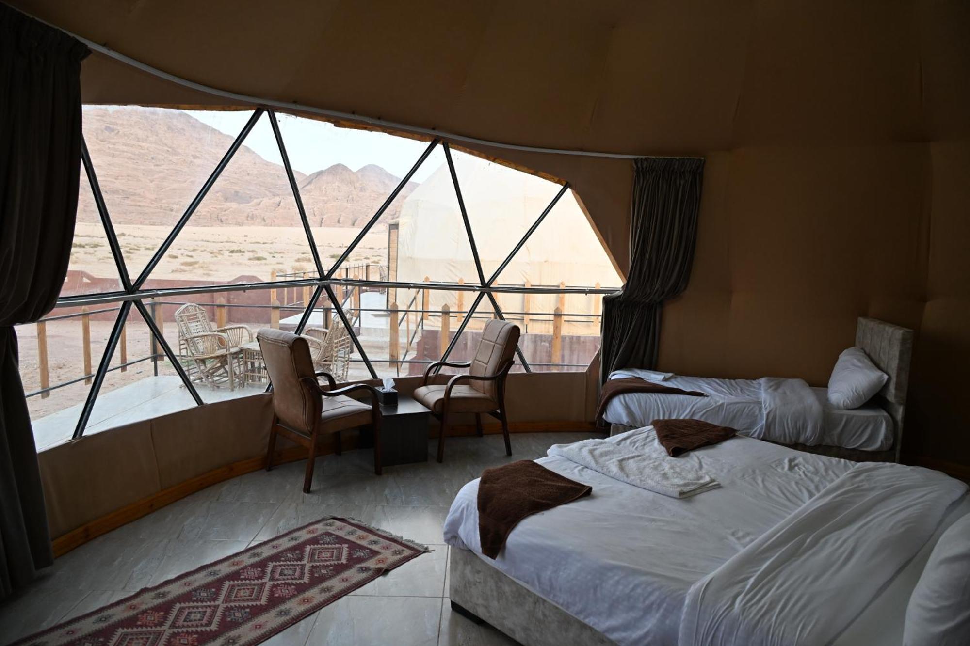 Hotel Bilal Luxury Camp à Wadi Rum Extérieur photo